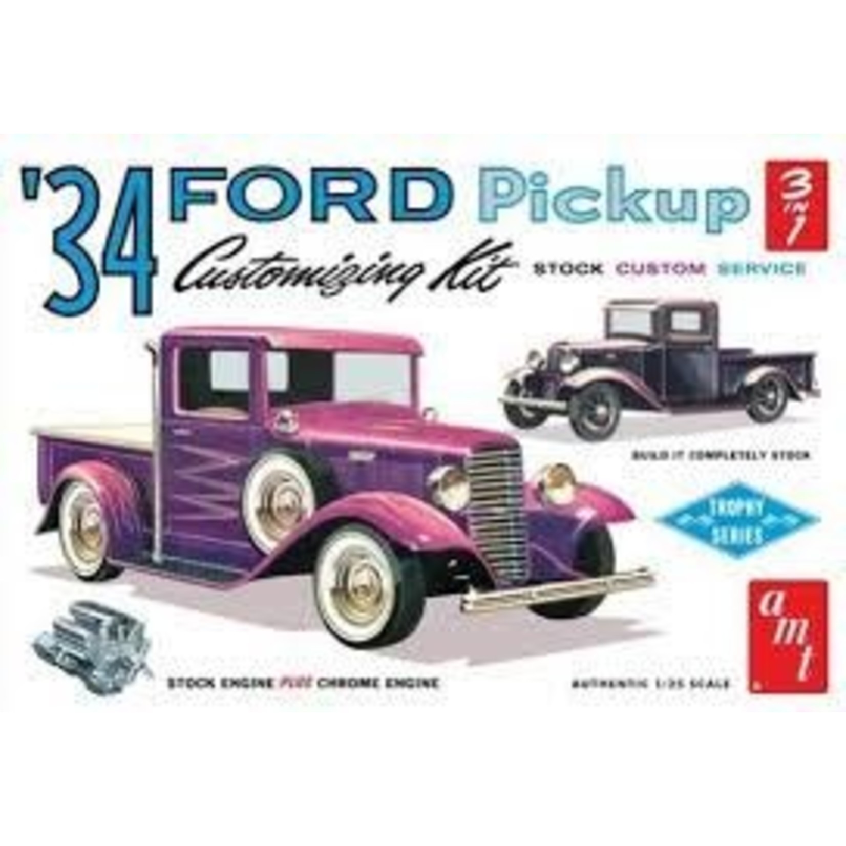 AMT 1/25 1934 Ford Pickup Skill 2