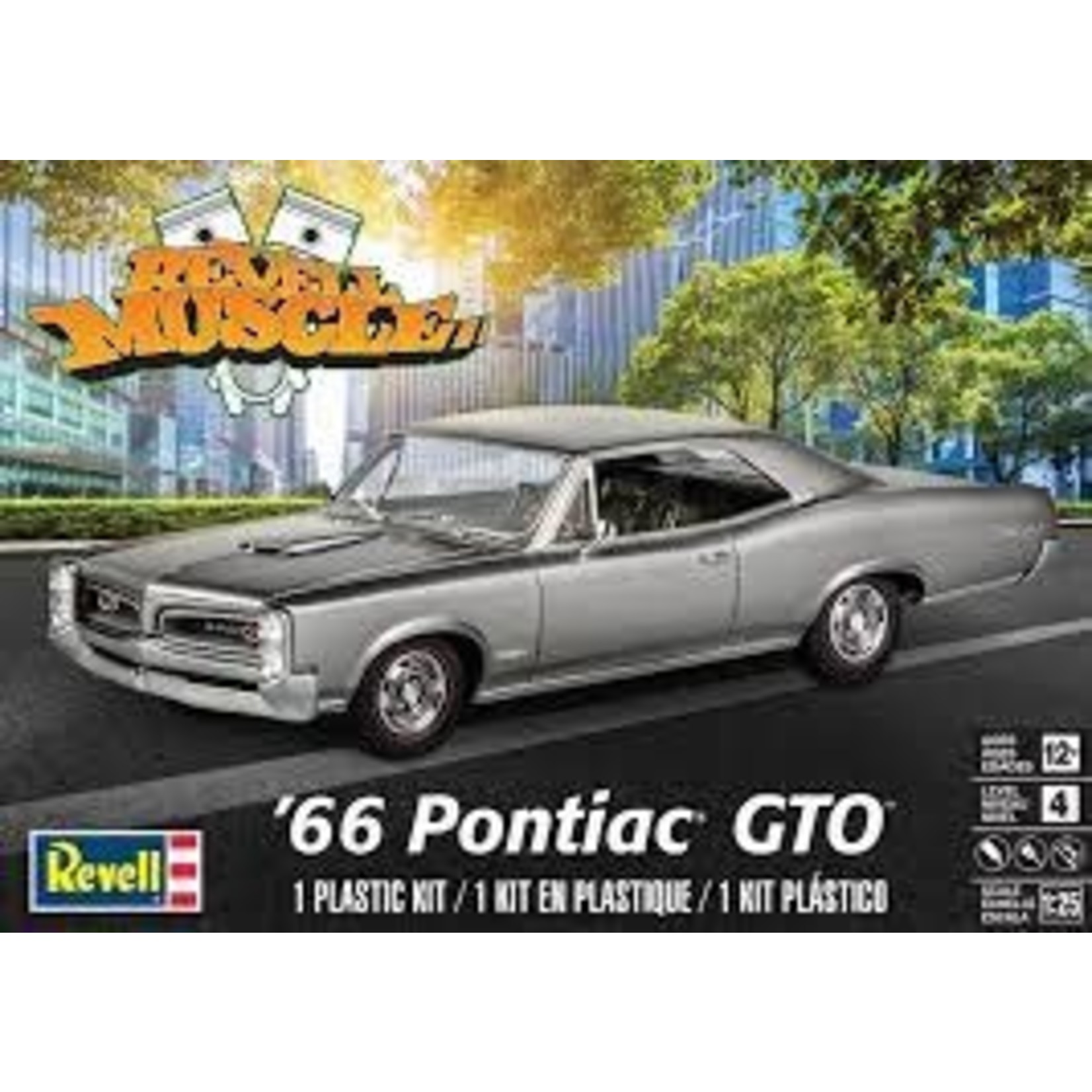 Revell 1/25 1966 Pontiac GTO