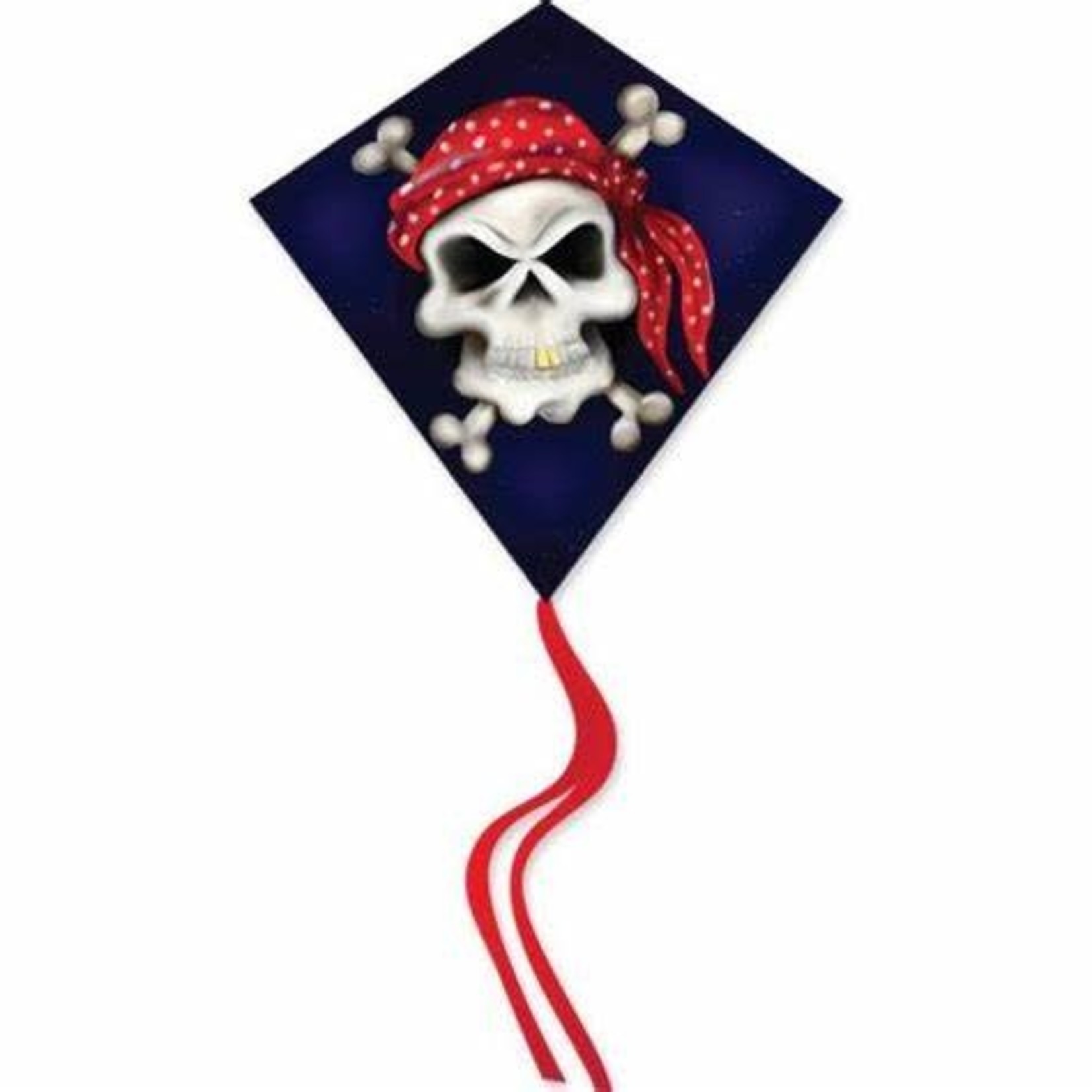 Diamond Kite 25in Skull