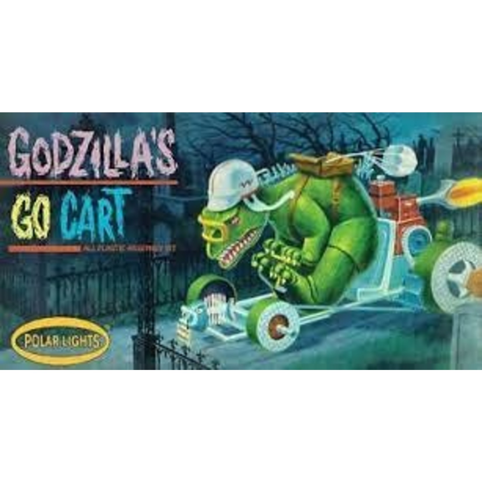 Polar Lights Godzilla's Go Cart (9.5"L)