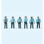 Preiser HO HIghway Patrol Blue Shirt