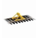 Walthers HO Track Bumper Code 83/100 Yellow