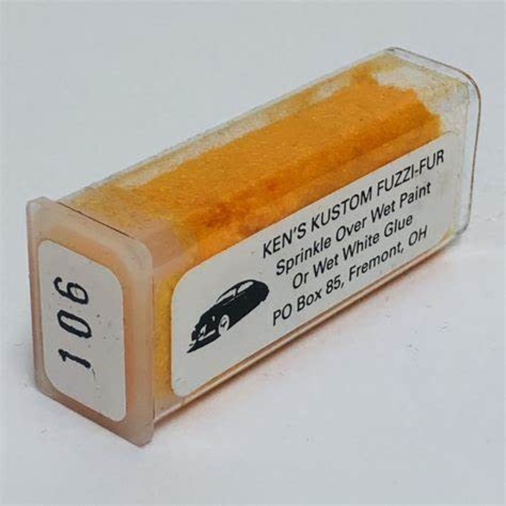 Ken's Kustom Fuzzi-Fur 1/24 1/25 Yellow Orange Fuzzi