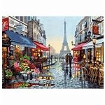 Dimensions Paris Flower Shop Paint by Number (20" x 14")