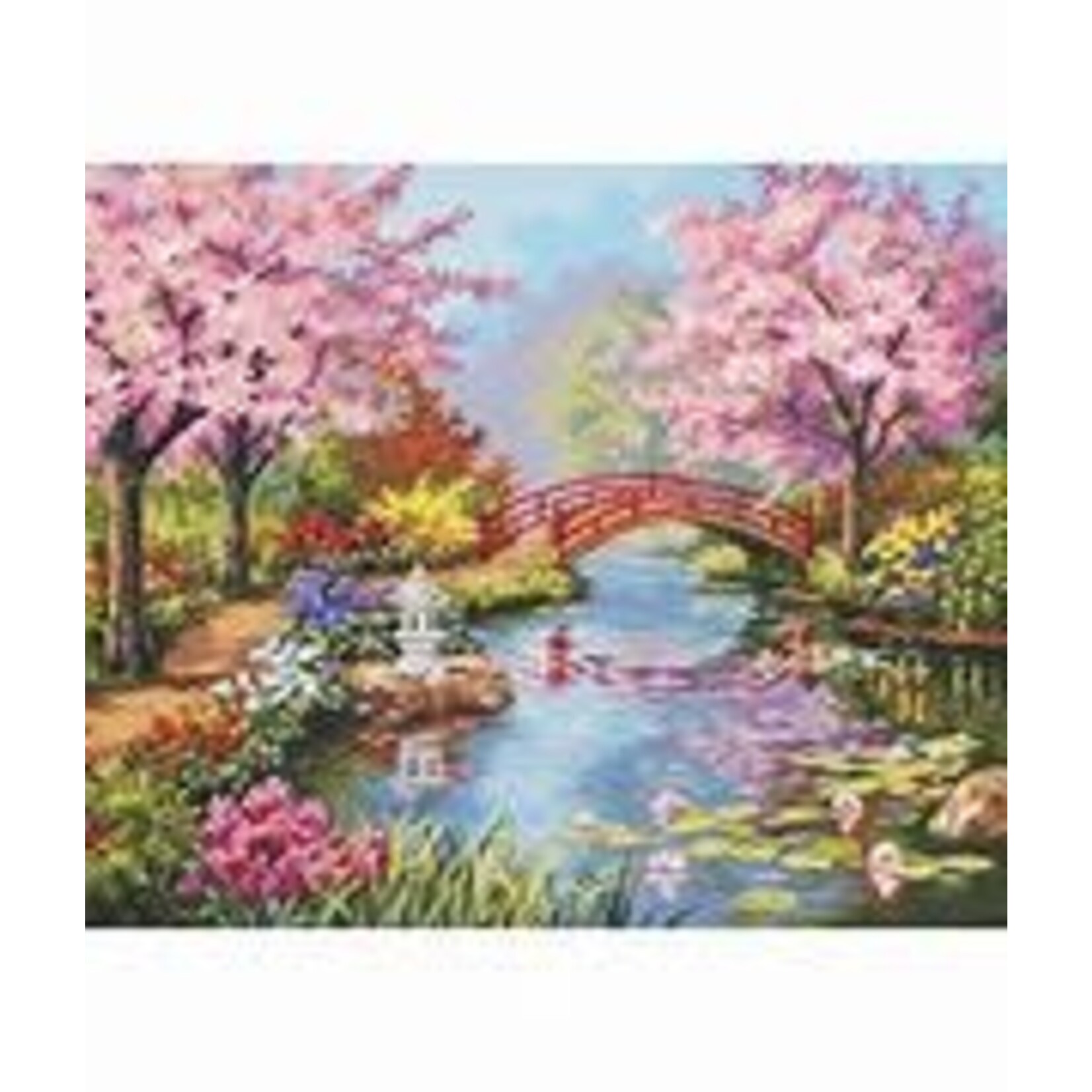 Dimensions Japanese Garden Paint by Number (16"x20")