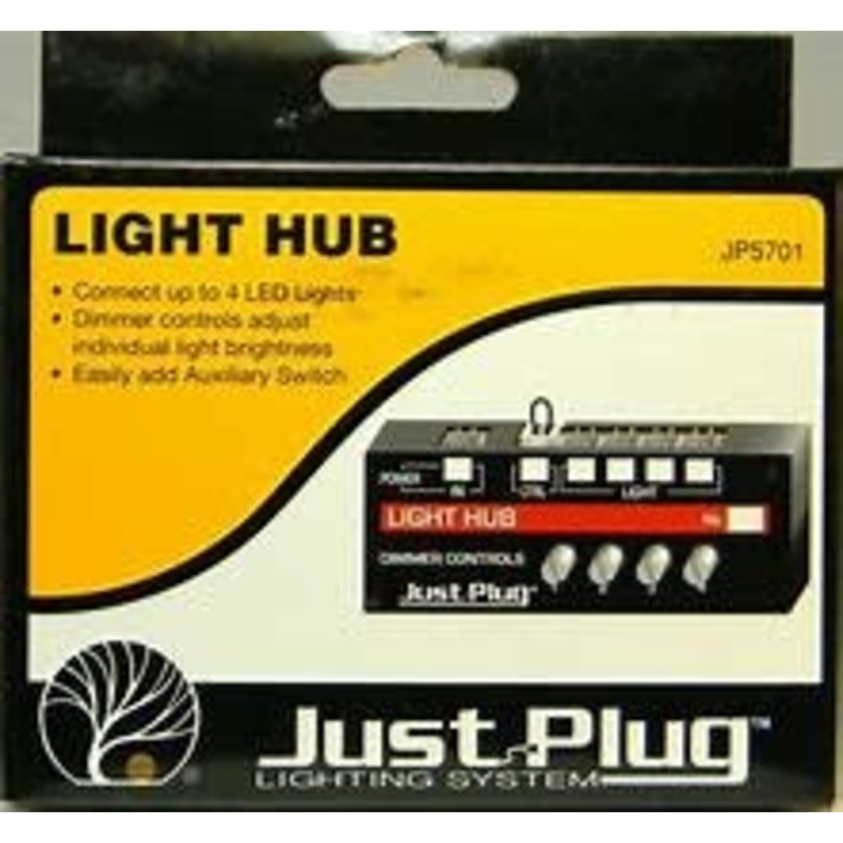 Woodland Scenics Just Plug Light Hub 4-Port