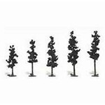 Woodland Scenics Ready-Made Pine, 2.5-4" (5)