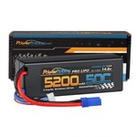 PowerHobby 4S 14.8v 5200mAh 50C LiPo Battery w/ EC5 Plug Hard Case LCG