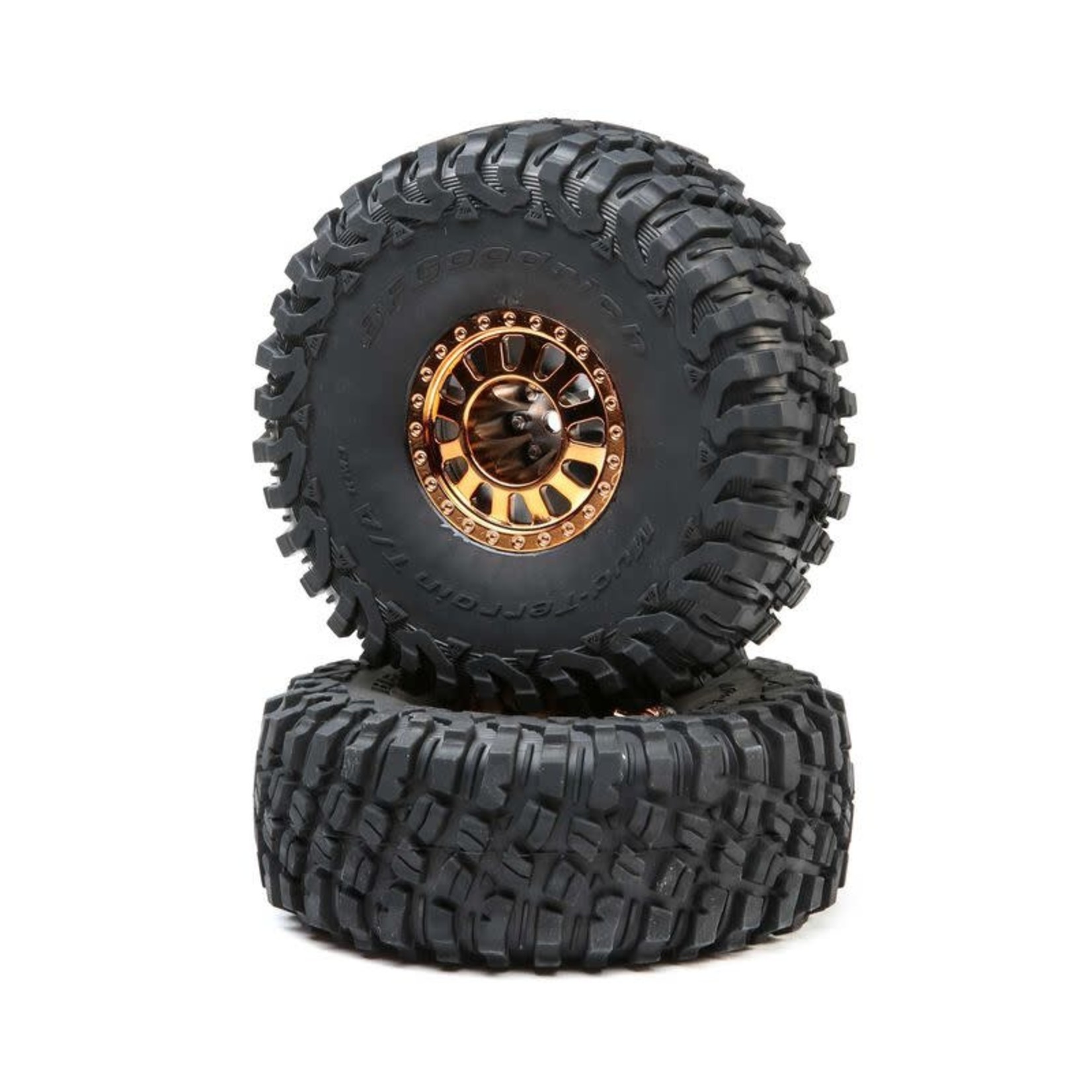 Losi Wheel w/BFG Tire, Copper: Ultra 4