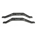 Traxxas Chassis braces, lower (black) (2)