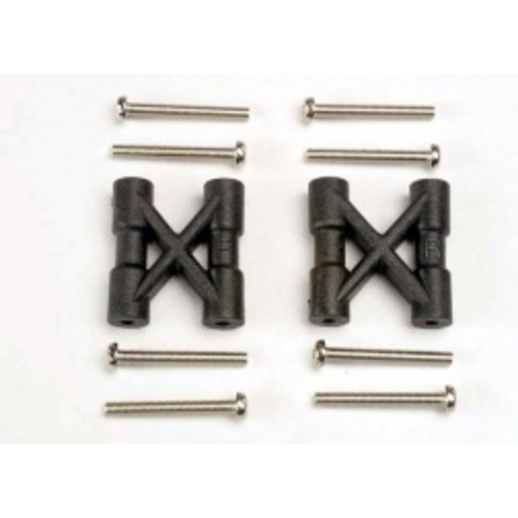 Traxxas Bulkhead cross braces (2)/ 3x25mm CS screws (8)