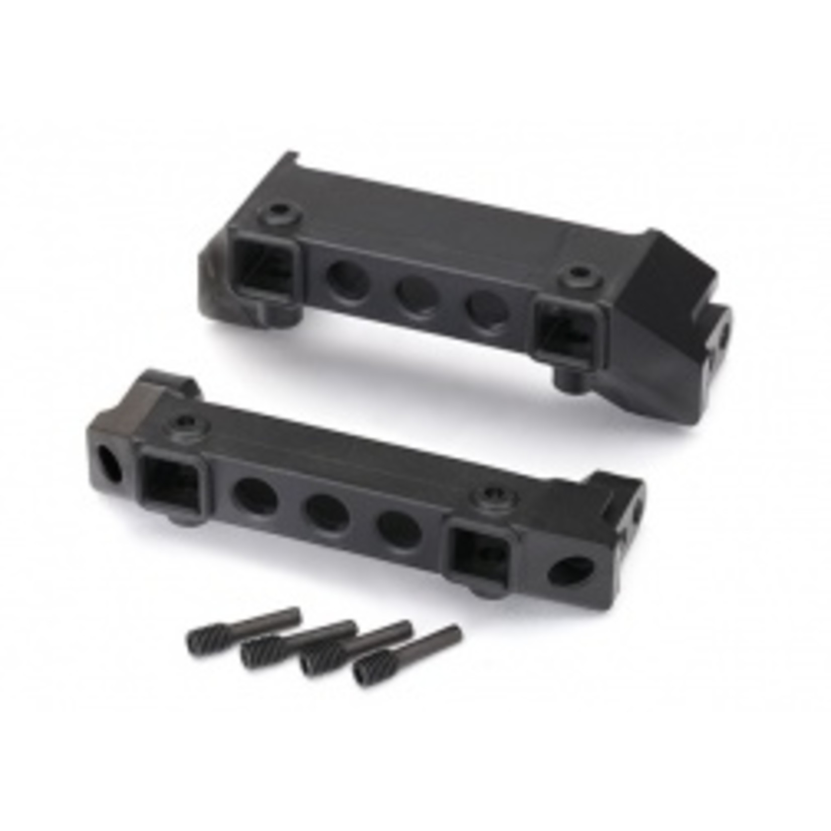 Traxxas Bumper mounts, front & rear/ screw pins (4)