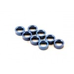 Traxxas Spacer, pushrod (aluminum, blue) (use with 5318 or 5318X pushrod and 5358 progressive 2 rockers) (8)