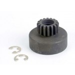 Traxxas Clutch bell, (16-tooth)/5x8x0.5mm fiber washer (2)/ 5mm E-clip (requires #2728 - ball bearings, 5x8x2.5mm (2)