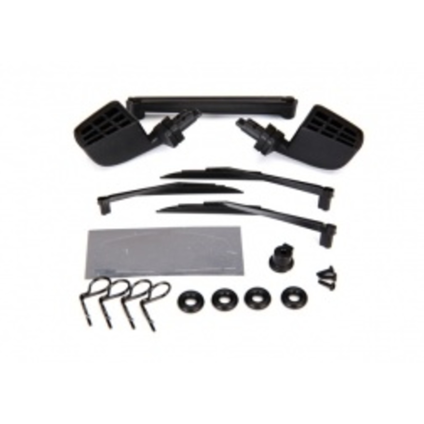 Traxxas Side mirrors and wipers for the TRX-4® Mercedes-Benz® G 500® and G 63® bodies