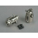 Traxxas Differential output yokes, hardened steel (w/ U-joints) (2)