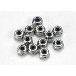 Traxxas Nuts, 2.5mm nylon locking (12)