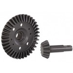 Traxxas Ring gear, differential/ pinion gear, differential (machined, spiral cut) (front)