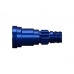 Traxxas Stub axle, aluminum (blue-anodized) (1) (for use only with #7750X driveshaft)