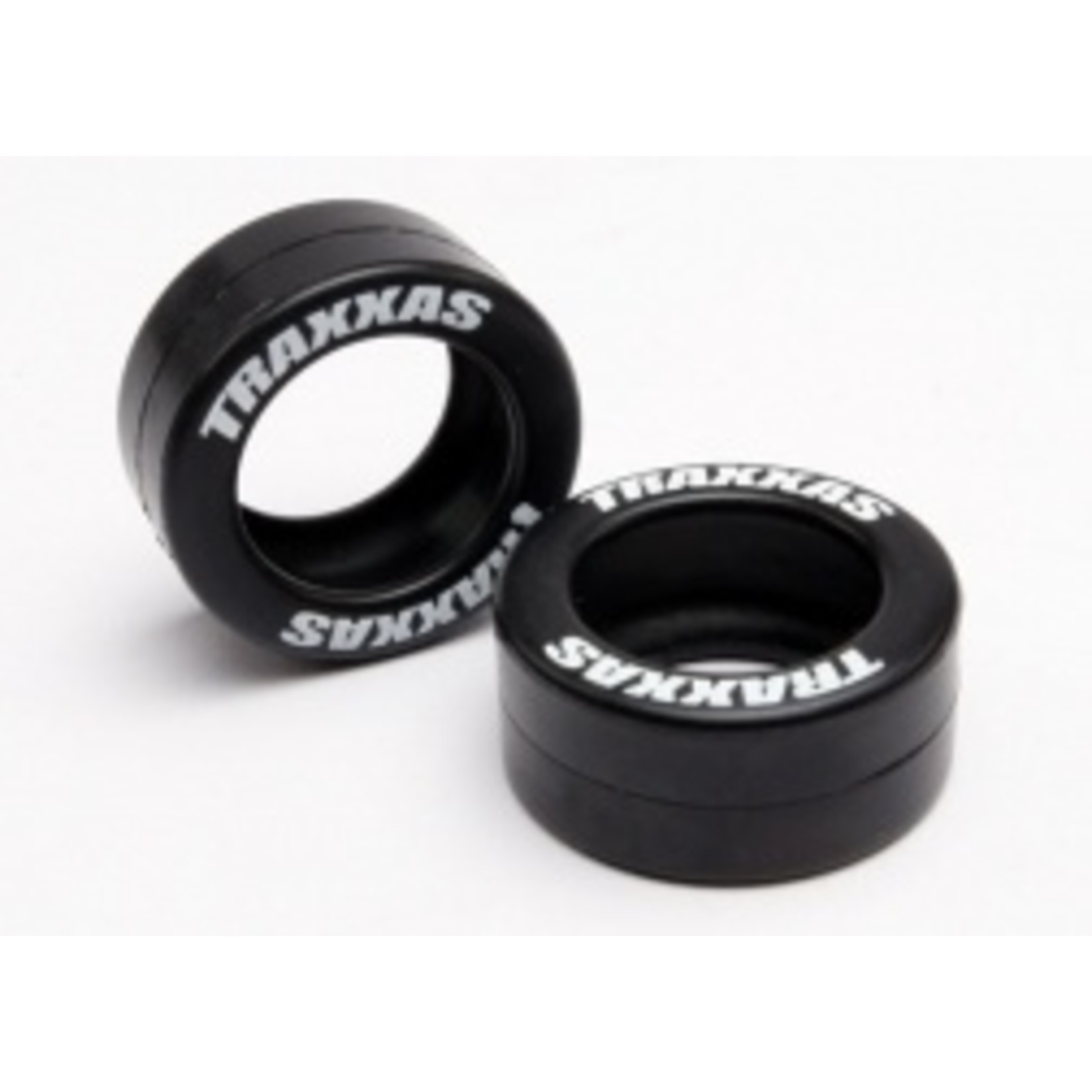 Traxxas Tires, rubber (2) (fits Traxxas® wheelie bar wheels)