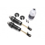 Traxxas Shocks, GTR xx-long hard-anodized, PTFE-coated bodies with TiN shafts (assembled) (2) (without springs)