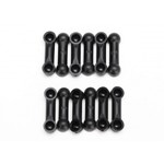 Traxxas Camber rods, 2-degree/3-degree (6 each)