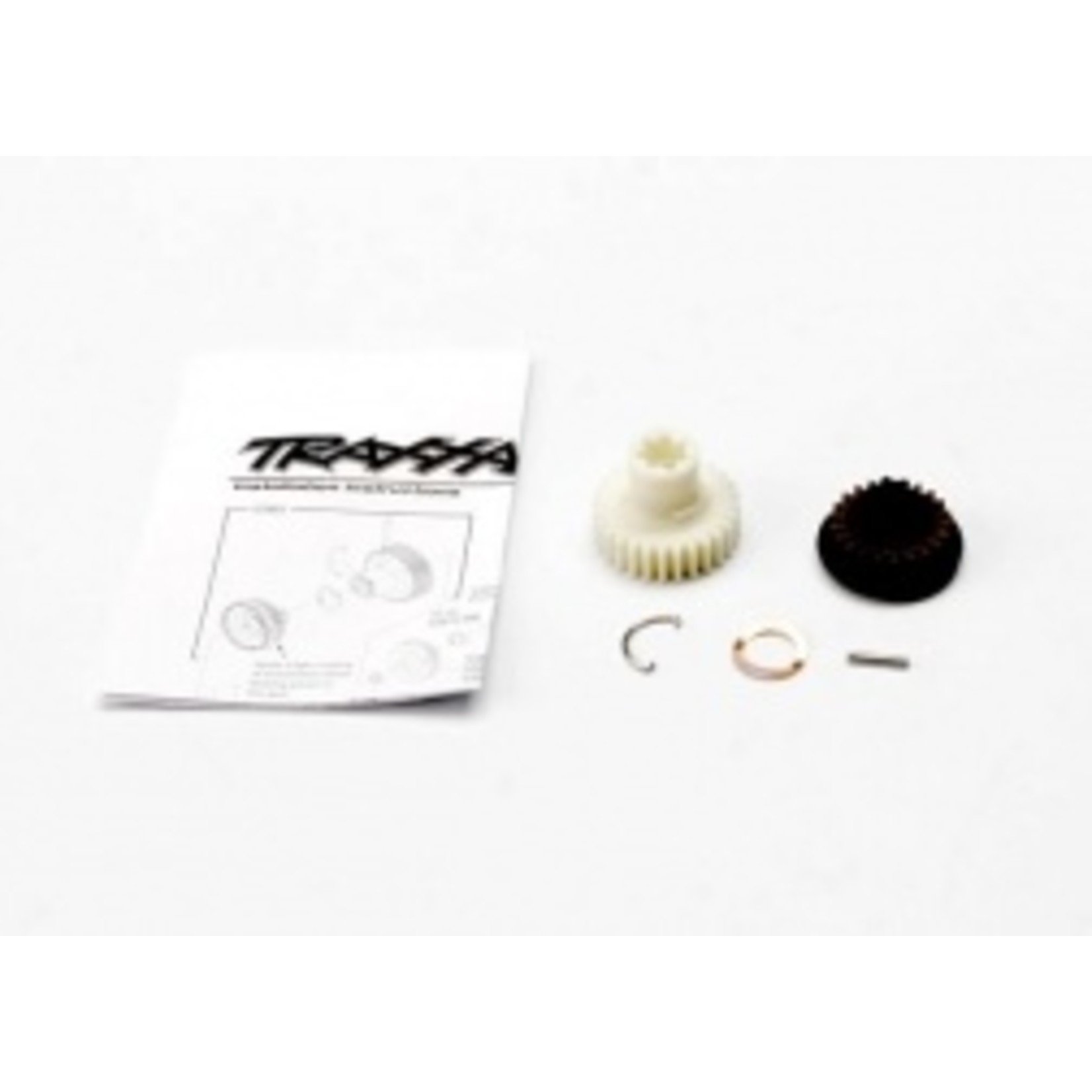 Traxxas Primary gears, forward and reverse/ 2x11.8mm pin/ pin retainer/ disc spring