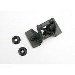 Traxxas Wing mount, center / wing washers (for Revo®)