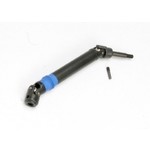 Traxxas Driveshaft assembly (1), left or right (fully assembled, ready to install)/ M3/12.5mm yoke pin (1)