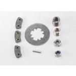 Traxxas Rebuild kit, slipper clutch (steel disc/ friction pads (3)/ spring (2)/ pin/ 4.0mm NL (1)/ 5.0mm NL (1))