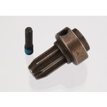 Traxxas FR Drive Hub, Steel: Slash 4x4
