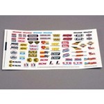 Traxxas Decal sheet, racing sponsors