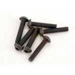 Traxxas Screws, 3x15mm button-head machine (hex drive) (6)