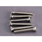 Traxxas Screws, 3x20mm countersunk machine screws (6)