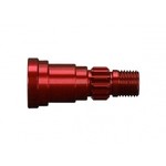 Traxxas Stub axle, aluminum (red-anodized) (1) (for use only with #7750 driveshaft)