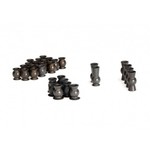 Traxxas Hollow ball set, complete, TRX-4® (aluminum, PTFE-coated)