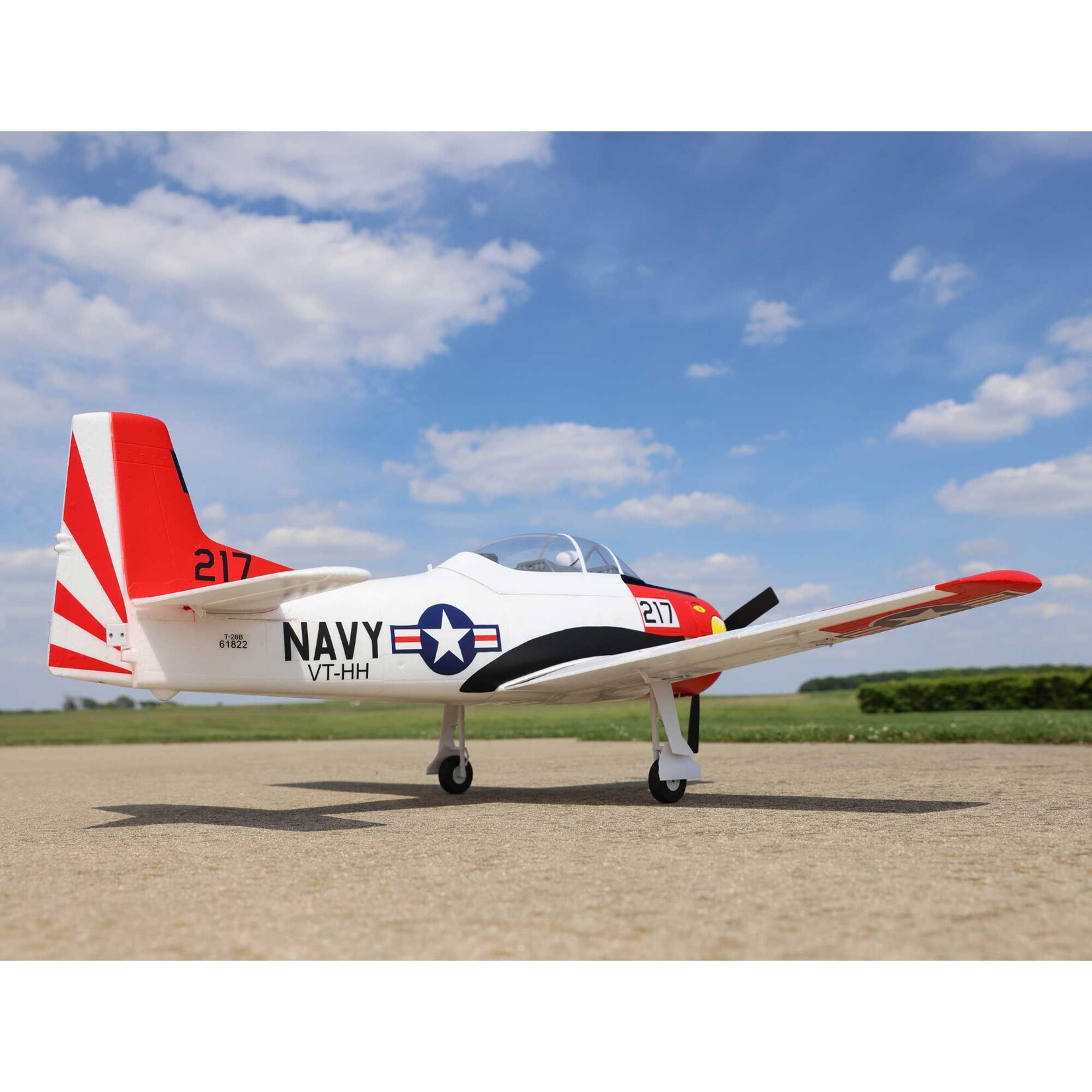 E-Flite T-28 Trojan 1.2m BNF Basic with Smart