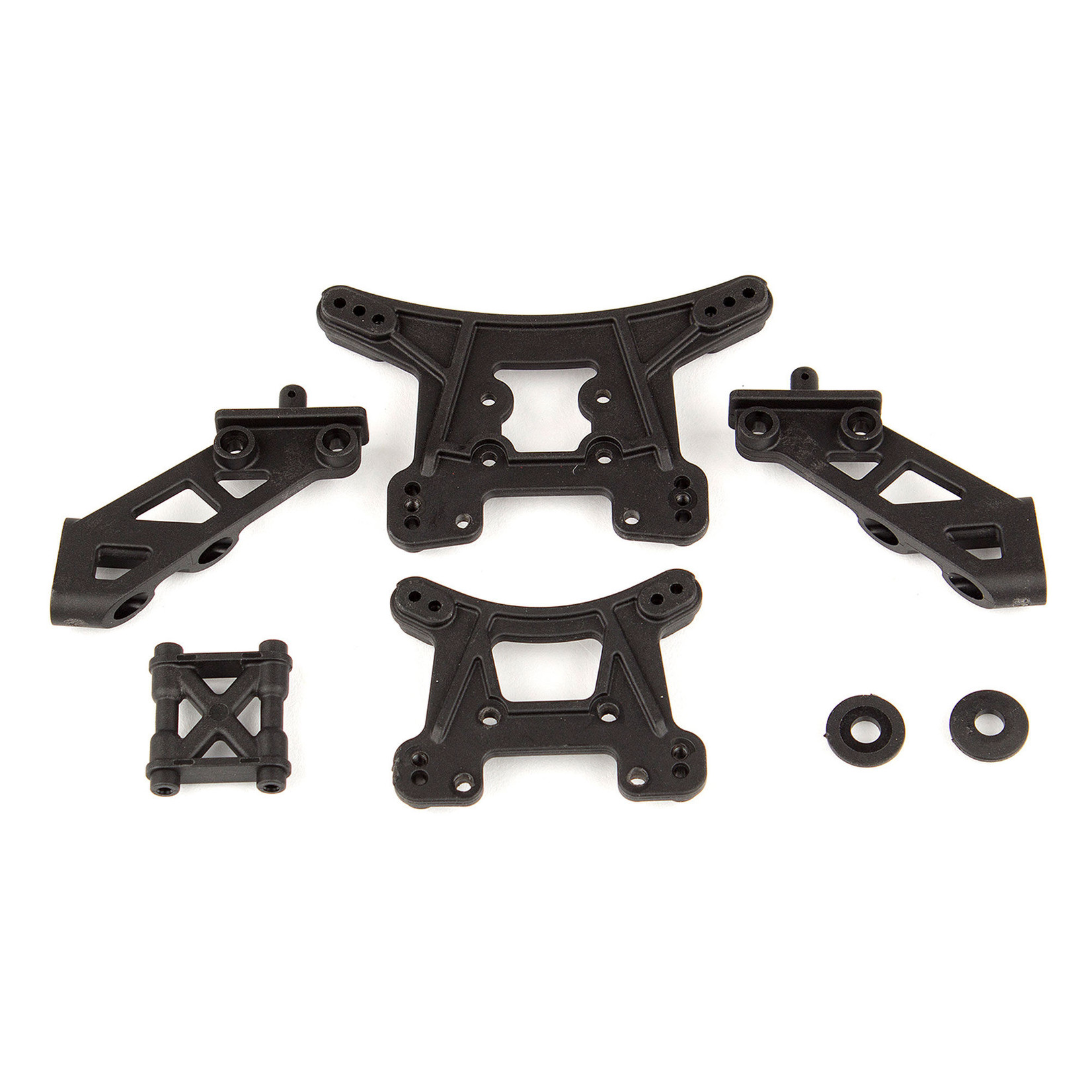 Team Associated Front and Rear Shock Towers & Wing Mounts: 14B, 14T