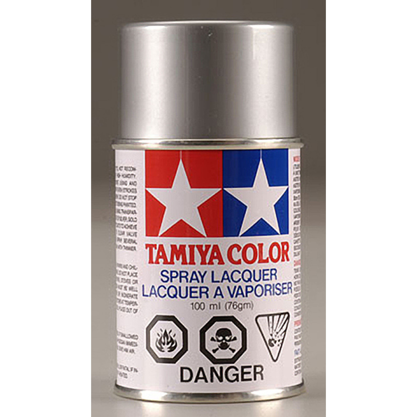 Tamiya Polycarbonate PS-12 Silver, Spray 100 ml