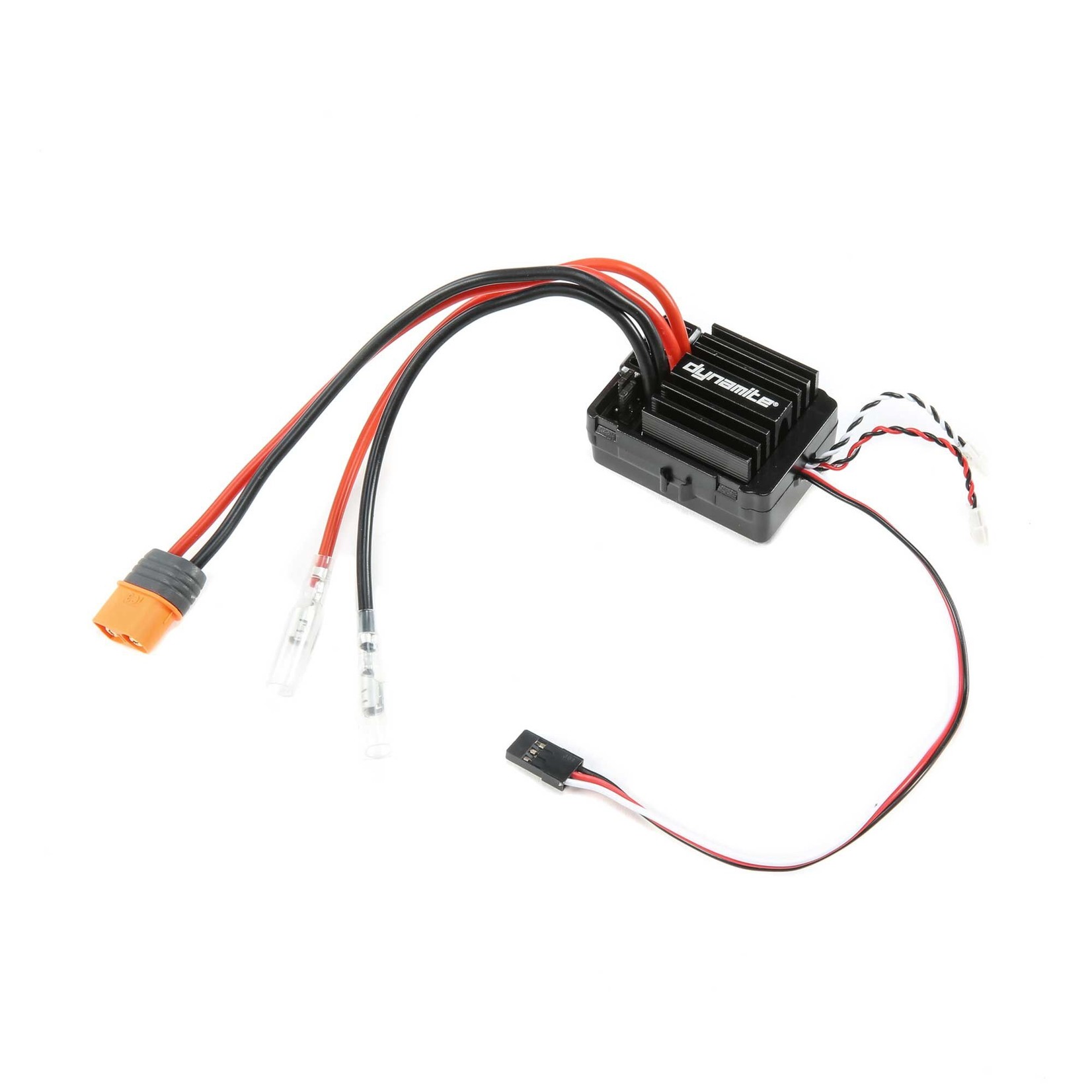 Dynamite RC Waterproof AE-5L Brushed ESC with LED Port Light and IC3
