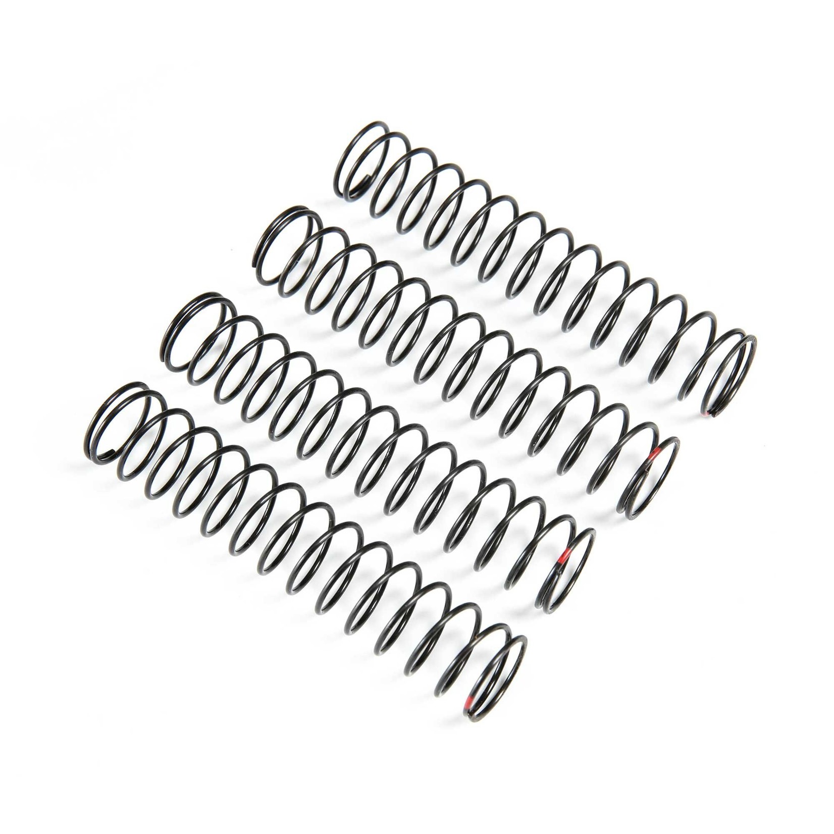Losi Shock Spring Soft, Red, 2.2 rate (4): LMT