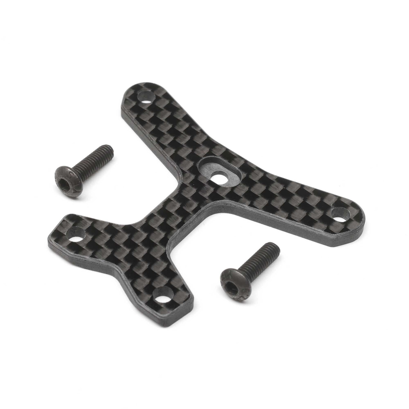 Team Losi Racing (TLR) Carbon Front Top Brace, Medium Flex: 22X-4