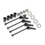 Traxxas Driveshafts, steel constant-velocity (assembled)