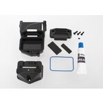 Traxxas Box, receiver (sealed) (servo mount)/ foam (2)/ BCS 3x10mm/ CS 2.5x8mm (2)/ GS 3x4mm/ silicone grease