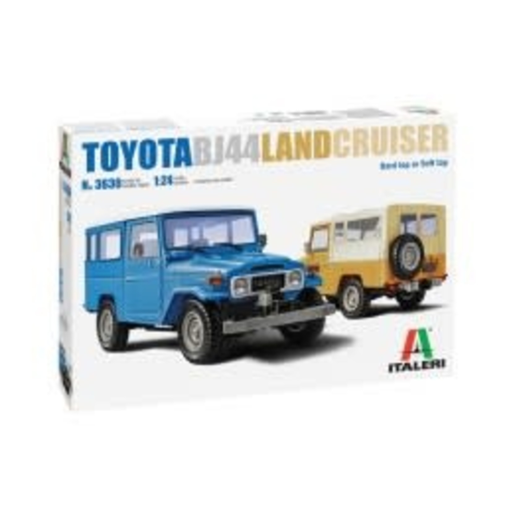 Italeri 1/24 Toyota BJ44 Land Cruiser (Soft or Hardtop)