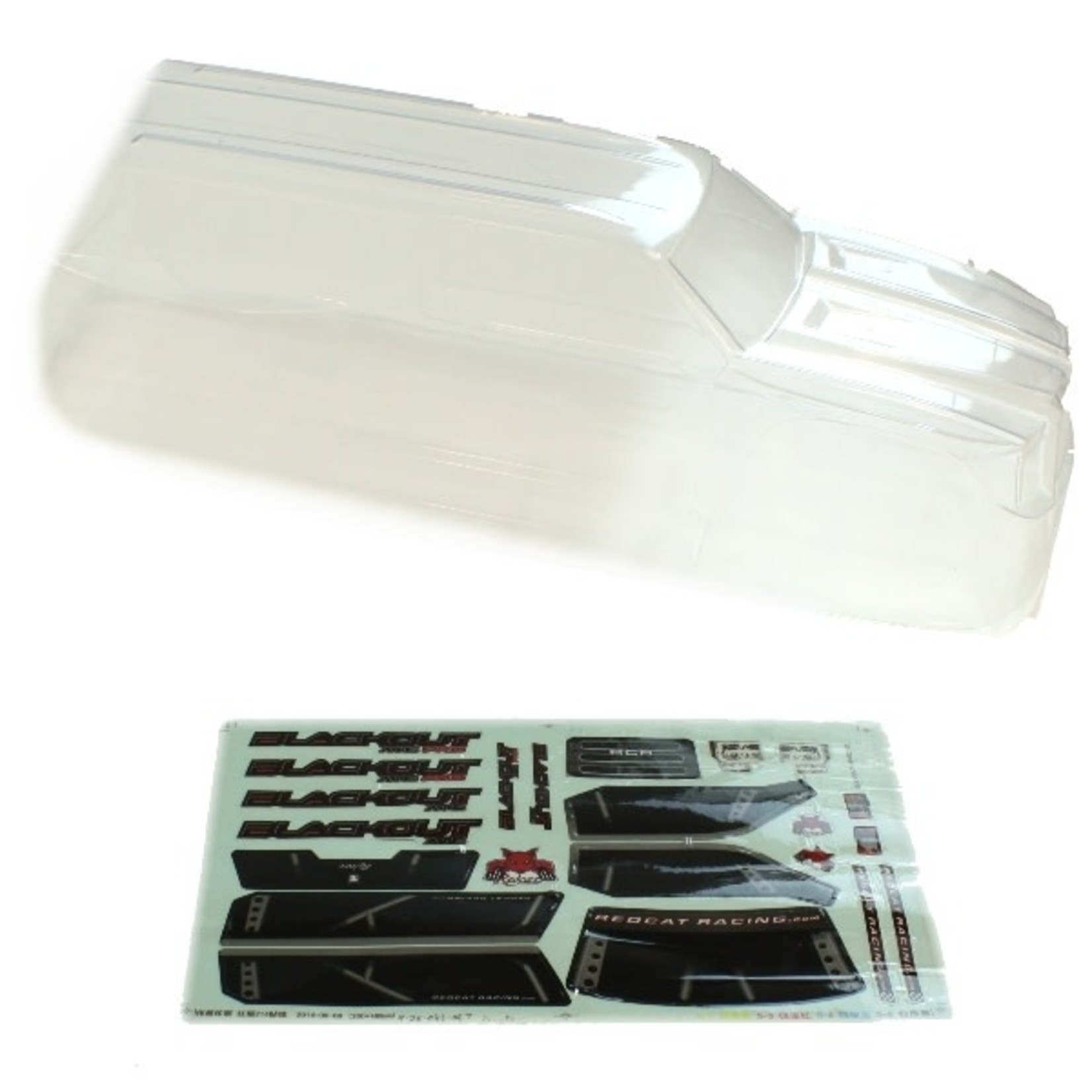 Redcat Racing Blackout SUV Truck Body Clear