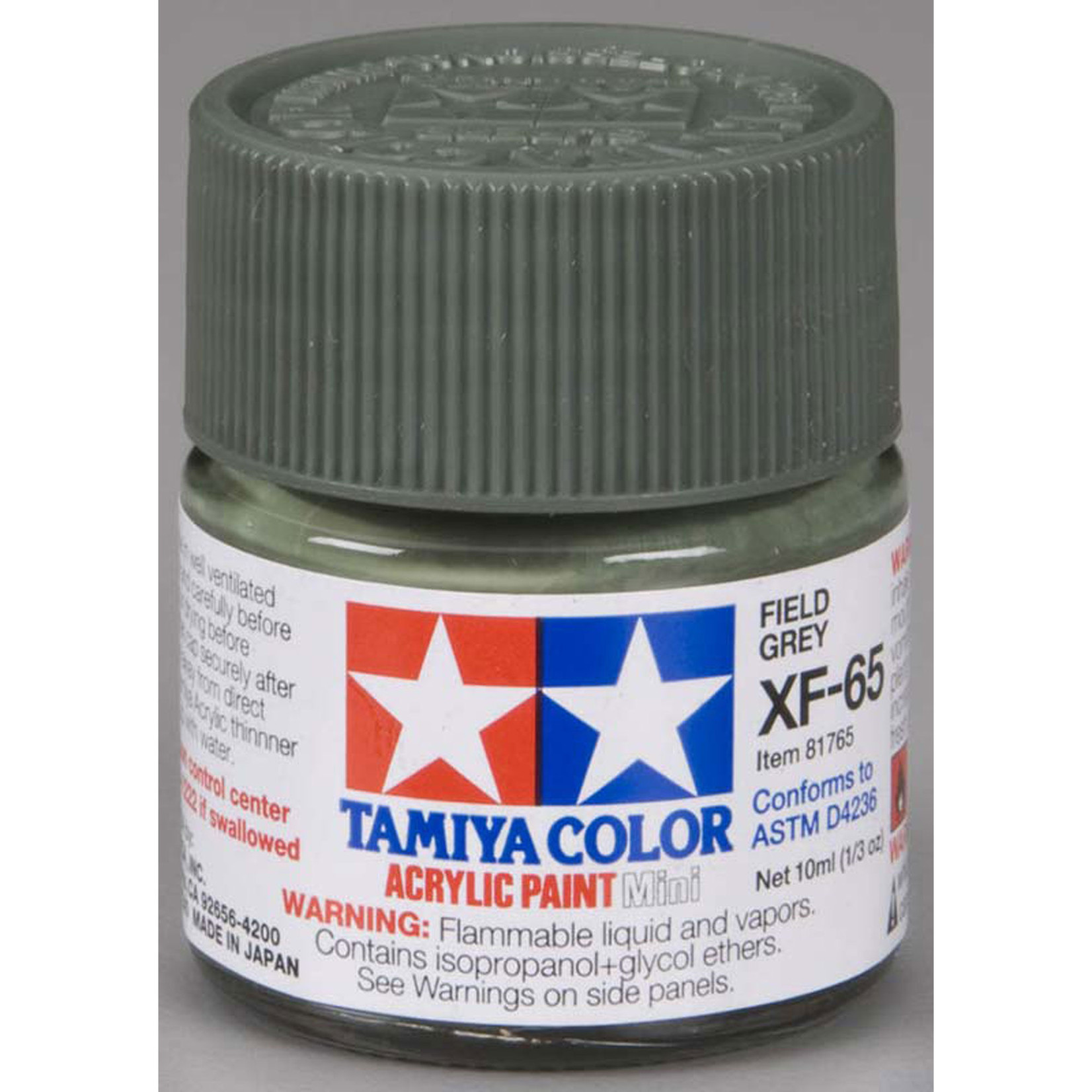 Tamiya Acrylic Mini XF65, Field Grey