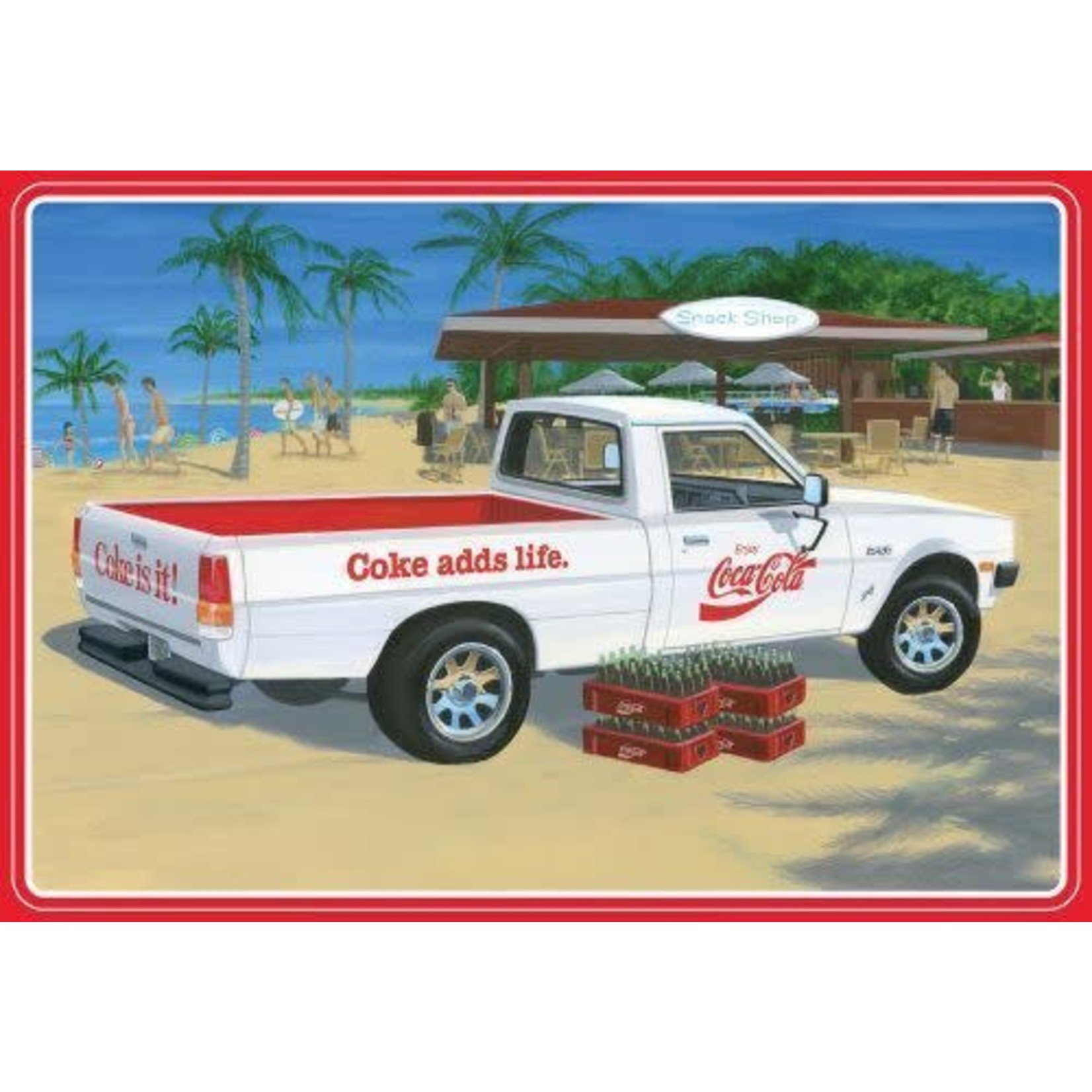 AMT 1/25 1982 Dodge Ram D-50 Pickup Coke