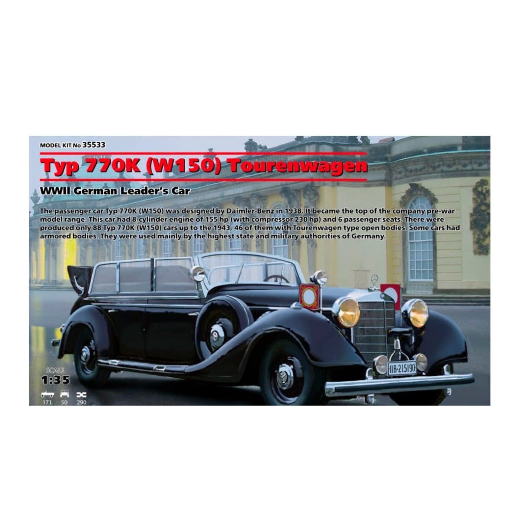 1/35 Typ 770K (W150) Tourenwagen