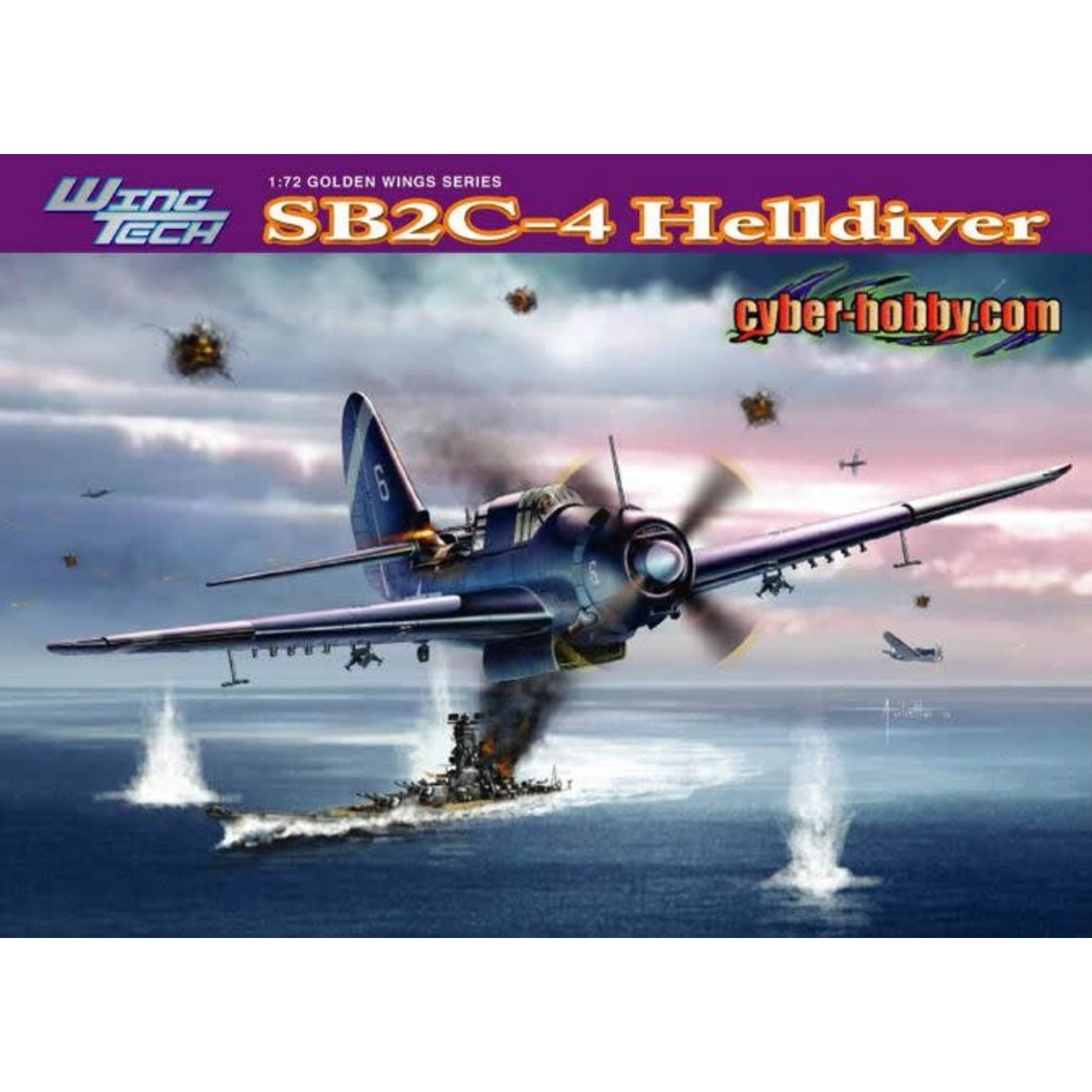 Dragon 1:72 Golden Wings Series SB2C-4 Helldiver